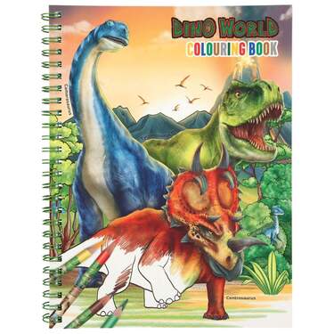 Dino World Malbuch mit Buntstiften Dino World - 1