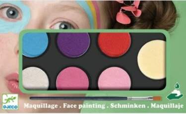 Djeco Kinderschminken: 6 Farben - Sweet