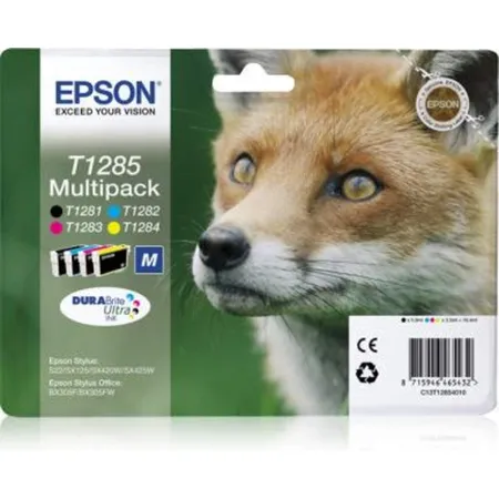 Epson T1285 Multipack Tintenpatrone DURABrite Ultra Ink, 4 Farben - 0