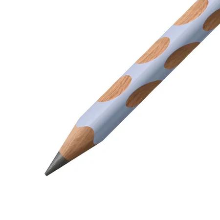 Ergonomischer Dreikant-Bleistift für Rechtshänder - STABILO EASYgraph in pastellblau - Einzelstift - Härtegrad HB - 0