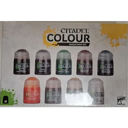Games Workshop 60-49 Citadel Colour Shade Paint Set Farbset