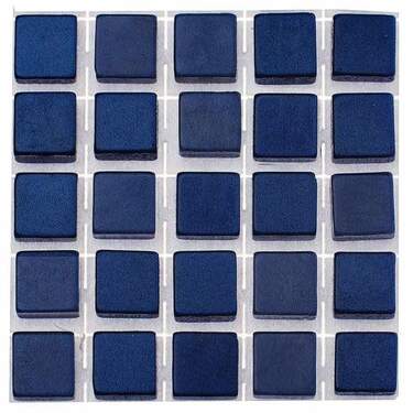 Glorex Poly-Mosaic, 5 x 5mm, dunkelblau, 119 Stück - 0