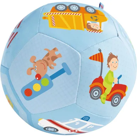 HABA 302482 Babyball Fahrzeug-Welt - 0