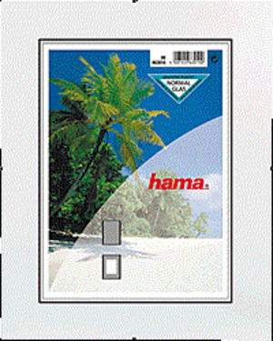 Hama Clip-Fix, 24 x Rahmenloser Normalglas, cm 18 Bildhalter