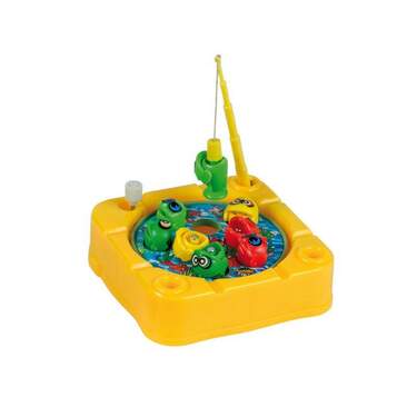 BEMIRO Mini Angelspiel 15cm - Reisespiel Für Kinder Ab 3 Jahre Mit Bunten Fischen