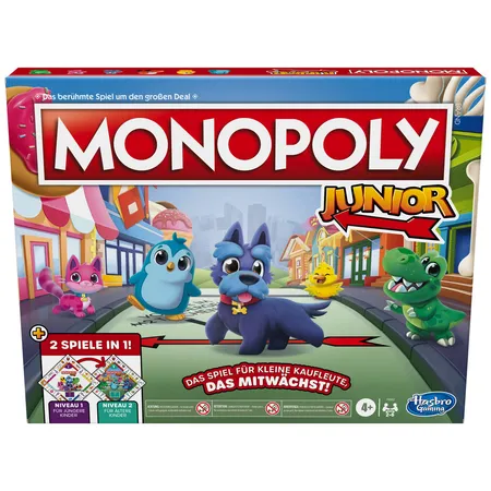 Jogo Monopoly Junior Super Mario Efeitos Sonoros - Hasbro - Loja ToyMania