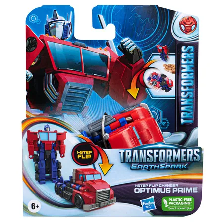Hasbro Transformers Earthspark 1-Step Changer Optimus Prime - 0