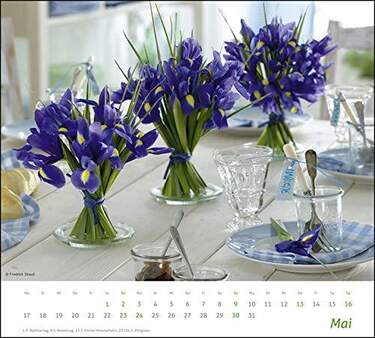 Heye Bildkalender 2021 times&more Blumen - 4