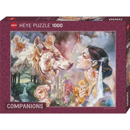 Heye Puzzle - Shared River, Companions, 1000 Teile - 0