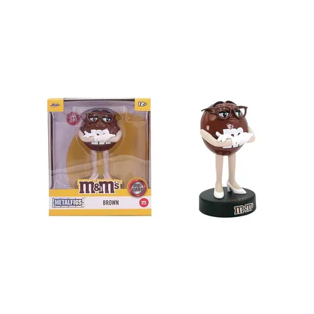 Jada Brown M&M's 4 Diecast Figurine - Metalfigs Series