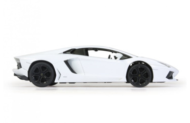 Modellino Auto Telecomandata JAMARA Lamborghini Aventador SVJ 1:14, Bianco, Luci LED, Fino A 11 Km/h, Telecomando 2.4 GHz