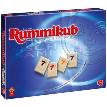 Jumbo 17571 - Original Rummikub Classic, für 2-4 Spieler, ab 7 Jahren 17571 ▷ jetzt kaufen - online & vor Ort