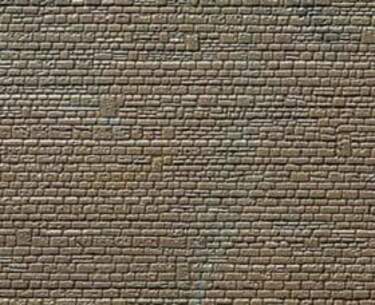 Kibri H0 Mauerplatte Mit Abdecksteinen - Realistische Modellbau Dekoration 20x12cm