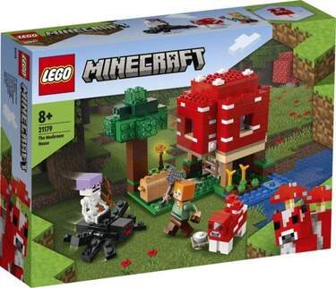 LEGO® Minecraft™ 21179 Das Pilzhaus - 0