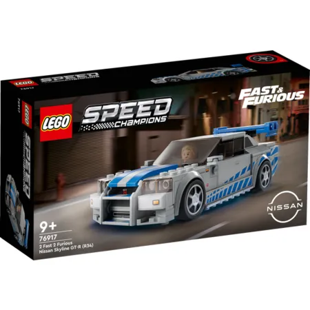 LEGO® Speed Champions 76917 2 Fast 2 Furious  Nissan Skyline GT-R (R34) - 0