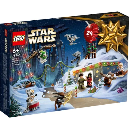 LEGO® Star Wars™ 75366 Adventskalender 2023, Weihnachts-Set mit Figuren 