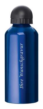 Macma Aluminium Trinkflasche mit Sportverschluss, 600 ml, blau - 2