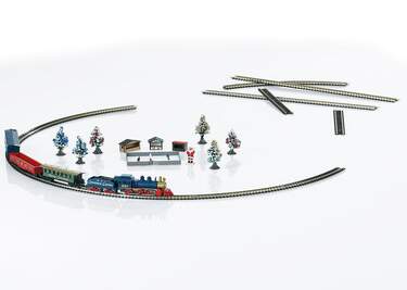 Märklin Weihnachts-Startpackung 230 Volt. Güterzug mit Gleisoval und entsprechender Stromversorgung - 2