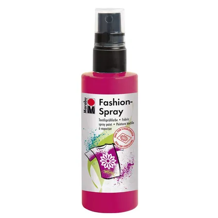 Marabu 171950005 - Fashion-Spray 005, 100 ml, himbeere - 0