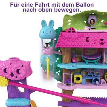Mattel Polly Pocket Pollyville Tierparty Baumhaus - 7
