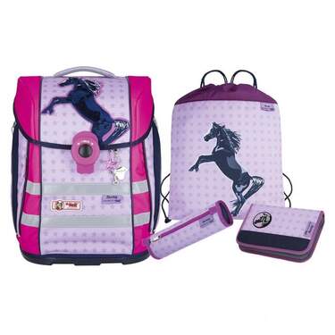 McNeill Ergo Primero | Set Zaino Scuola 4 Pezzi Da 20L Per Bambini (1ª-4ª) | Con Astuccio, Borsa Scarpe E Chiusura Magnetica - 4