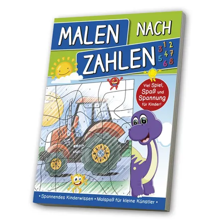 media Verlag Malen nach Zahlen Dino - 0