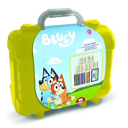 Multiprint Reiseset Bluey Farbstempelkoffer-Set | duo-shop.de