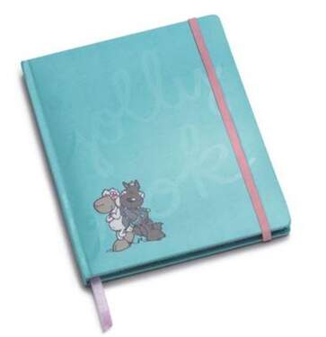 NICI Jolly Wolf Hugo Memory book, blau A5 - 0