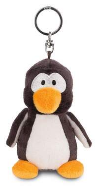 NICI Winter Glamour Pinguin Frizzy Schlüsselanhänger