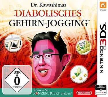 Nintendo 3DS Dr. Kawashimas Diabolisches Gehirn-Jogging - 0