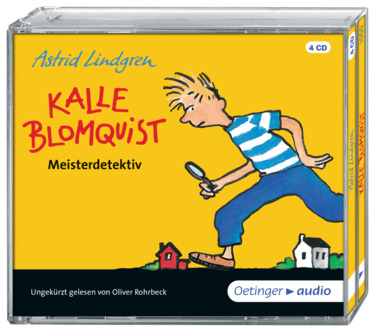 Oetinger Astrid Lindgren - Kalle Blomquist Meisterdetektiv (4 CD) ca. 240 Min. - 0