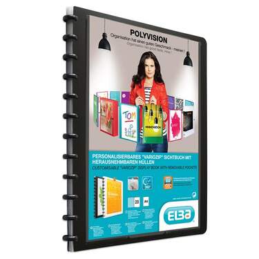 Raccoglitore Ad Anelli Con Divisori Alevar Raccoglitore Ad Anelli A4, In Cartone Rivestito Lucido, 4 Anelli Diametro 30 Mm, Colore Rosso Raccoglitore 3 Anelli - Foto 5