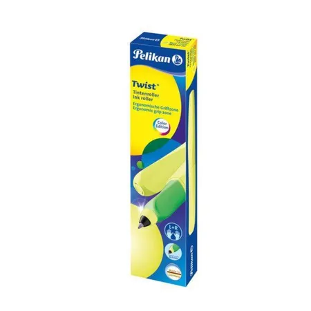 Pelikan Twist® Roller Twist, Neon Gelb, universell für Rechts- und Linkshänder - 2