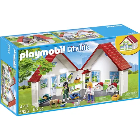 PLAYMOBIL® 5633 City Life - Tierhandlung mit Gebäude - 0