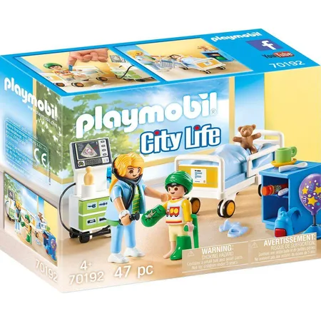 PLAYMOBIL® 70192 City Life Kinderkrankenzimmer - 0