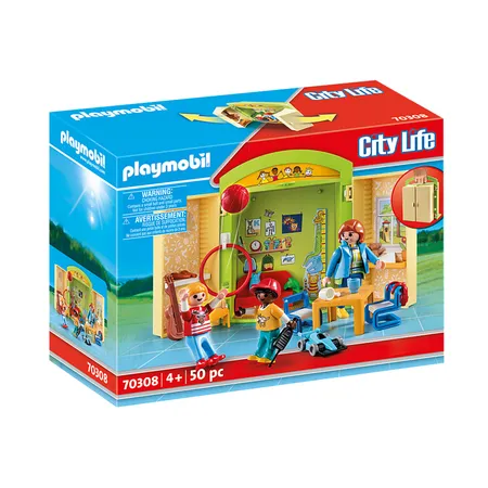 PLAYMOBIL® 70308 City Life Spielbox Im Kindergarten - 0