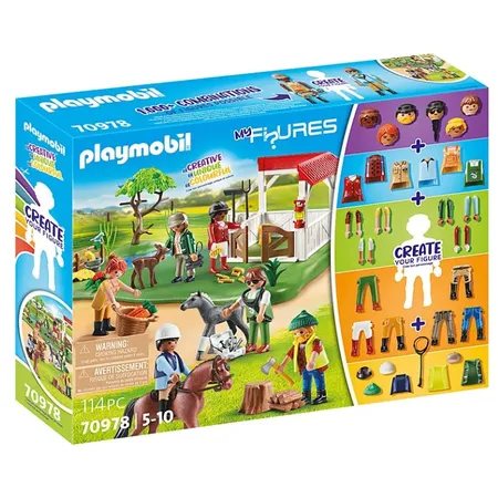 PLAYMOBIL® 70978 My Figures: Horse Ranch - 0