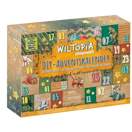 PLAYMOBIL® 71006 Wiltopia - DIY Adventskalender: Tierische Weltreise - 0