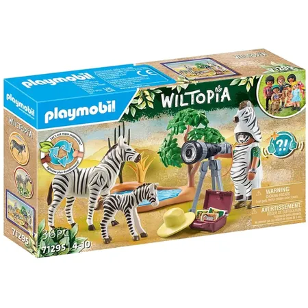 PLAYMOBIL® 71295 Wiltopia - Unterwegs mit der Tierfotografin - 0