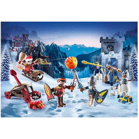 PLAYMOBIL® 71346 Adventskalender Novelmore - Kampf im Schnee - 1