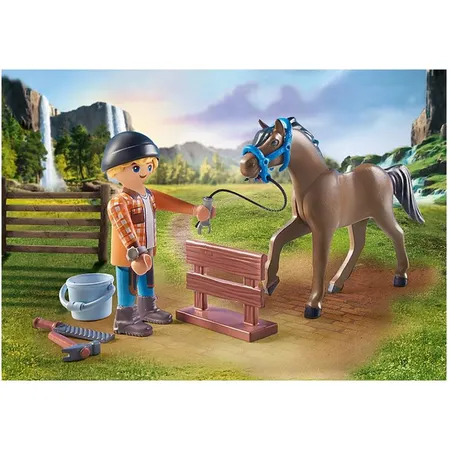 PLAYMOBIL® 71357 Horses of Waterfall - Hufschmied Ben & Achilles - 2