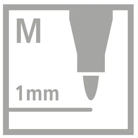 Premium-Filzstift - STABILO Pen 68 - Einzelstift - rostrot - 3