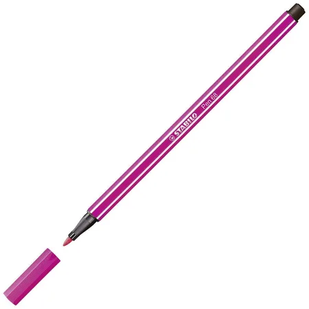 Premium-Filzstift - STABILO Pen 68 - Einzelstift - rosarot - 1