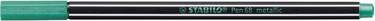 Premium Metallic-Filzstift - STABILO Pen 68 metallic - Einzelstift - metallic grün - 0