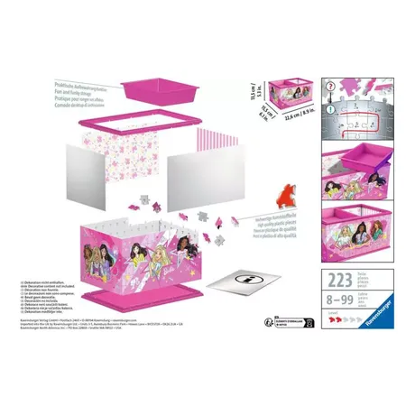 Ravensburger 3D Puzzle Aufbewahrungsbox Barbie - 1