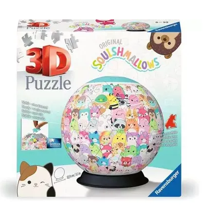 Ravensburger 3D Puzzle Ball Puzzle-Ball Squishmallows - 0