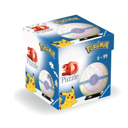 Ravensburger 3D Puzzle Ball Puzzle-Ball Pokémon Heilball - 0