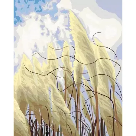Ravensburger CreArt Grass in the Wind - Malen nach Zahlen für Erwachsene - 1