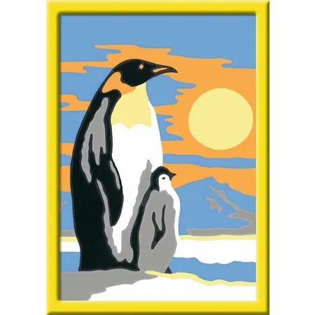 Ravensburger Malen nach Zahlen Süße Pinguine - 1