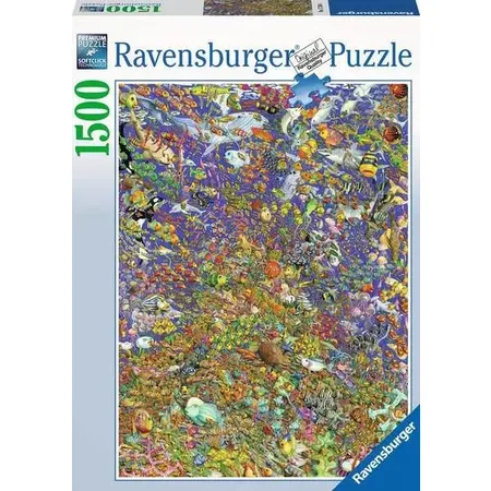 Ravensburger Puzzle - Viele bunte Fische 1500 Teile